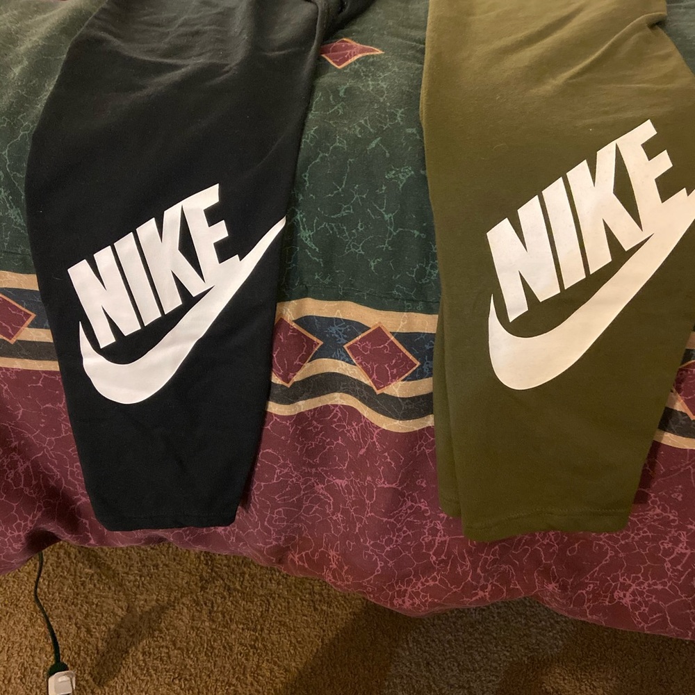 Nike leggings Two pair for the price of one.